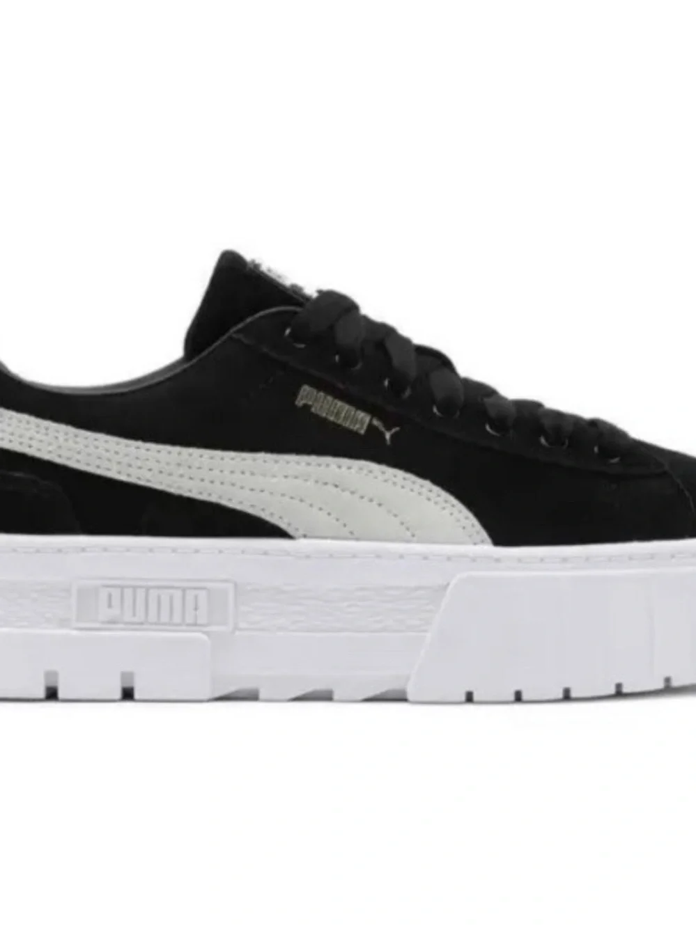 Size 9 PUMA Black Platform Lace Up